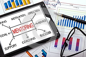 Mentoring concept flowchart