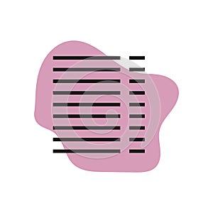 Menu button icon. Vector illustration. EPS 10.