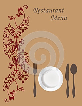 Menu Card 1