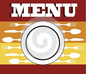 menu cutlery