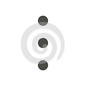 Menu icon vector. Navigation mobile button.