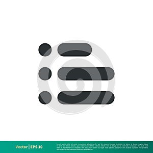 Menu Interface - UI Icon Vector Logo Template Illustration Design. Vector EPS 10