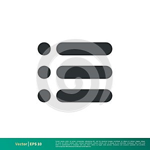 Menu Interface - UI Icon Vector Logo Template Illustration Design. Vector EPS 10