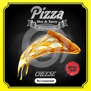 Menu pizza cheese