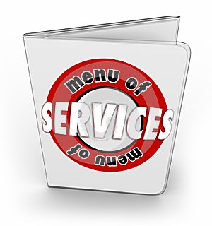 Menu of Services Order Buy Features Products Shopping