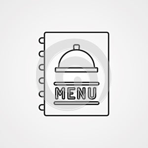 Menu vector icon sign symbol