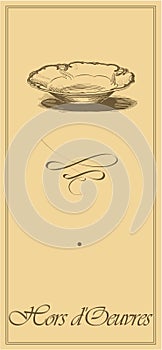 Menu1 - Hors d'Oevres Page