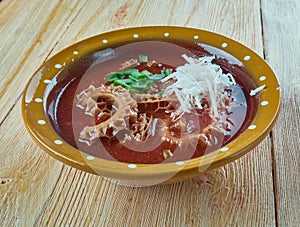 Menudo soup photo