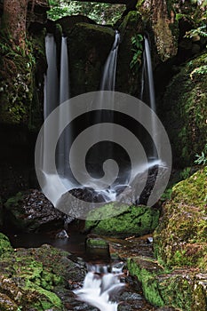 Menzenschwander waterfalls of the black forest Schwarzwald