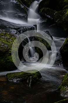 Menzenschwander waterfalls of the black forest Schwarzwald