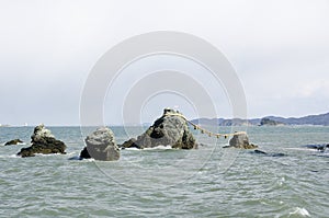 Meoto Iwa the wedded rocks photo