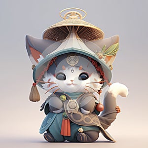 Meow Magic: Captivating Cuteness in Cat AI Form