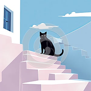 Meow Magic: Captivating Cuteness in Cat AI Form photo