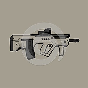 Meprolight rifle vector firearm photo