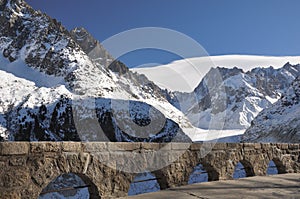 Mer de Glace Glacier