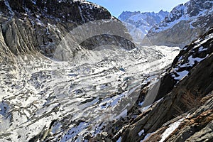 The Mer de Glace (\