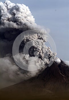 Merapi eruption