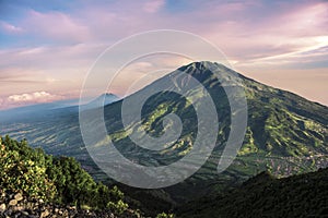 Merbabu volcano in Java