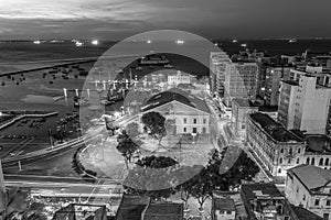 Mercado Modelo building, seen from Lookout Lacerda Elevator, located in downtown city in Salvador, Bahia, Brazil photo