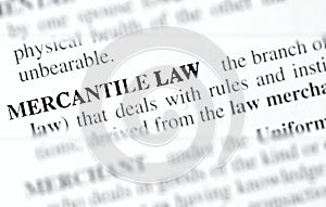 mercantile law