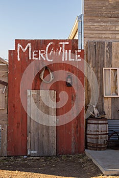 Mercantile store front