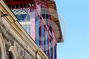 The Mercato Centrale, the largest market hall in Florence, Italy photo