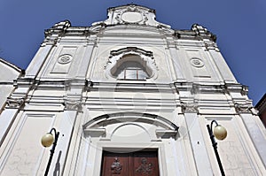 Mercato San Severino - Facciata della Chiesa di Sant`Anna in Via delle Puglie