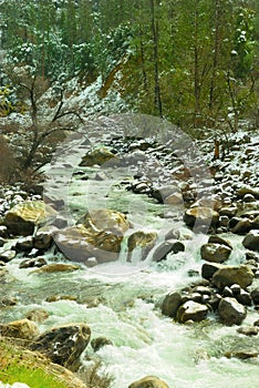 Merced River Waterfall photo