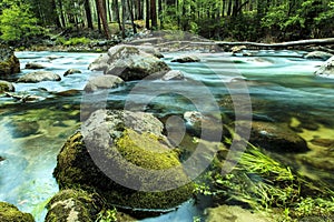 Merced River Yosemite California photo