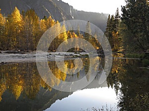 Merced River at Yosemite National Park photo