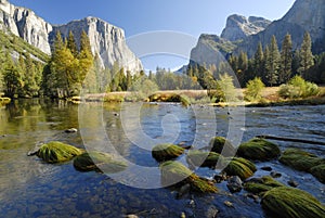 Merced River in Yosemite Valley photo