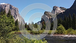 Merced river in Yosemite Valley