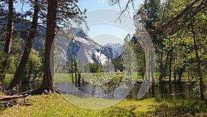 Merced river, Yosemite Valley, Califonia