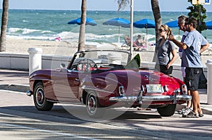 Mercedes Benz convertible