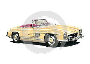 Mercedes Benz 300SL Roadster