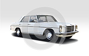 Mercedes-Benz W115 isolated