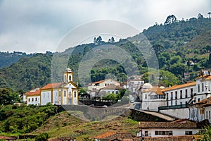 Merces de Cima Church Nossa Senhora das Merces e Misericordia - Ouro Preto, Minas Gerais, Brazil photo