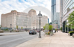 Merchandise Mart, is a commercial building located in the downtown of Chicago