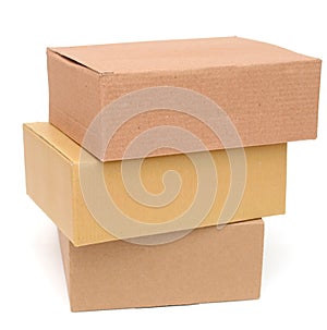 Merchandise shipping boxes