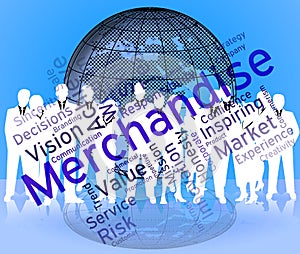 Merchantise Words Indicates Vending Vend And Sold photo