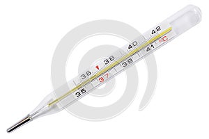 Mercury thermometer photo