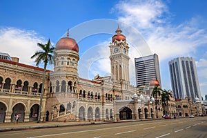 Merdeka Square in downtown Kuala Lumpur