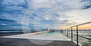 Merewether Baths at Sunrise