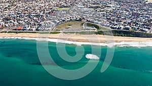 Merewether Beach - Aerial View Newcastle Australia