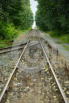 Merging Railroad Tracks