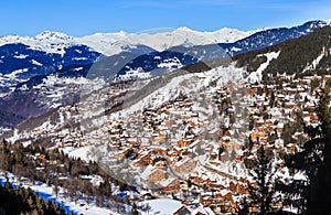 Meribel Ski Resort, Meribel Village Center 1450 m