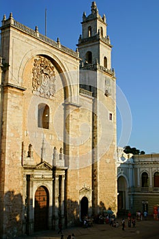 Merida cathedral photo