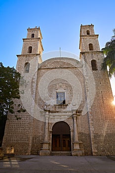 Merida city Tercera Orden church Yucatan photo