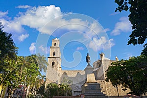 Merida city Tercera Orden church Yucatan