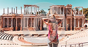 Merida in Estremadura, Roman amphitheater photo